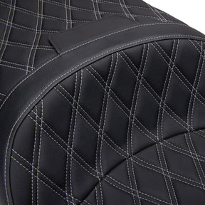 Drag Specialties Seats Seat Freedom Tour Bkdd W/Sv St SEATS-FOR HARLEY DRESSER/TOURI Drag Specialties