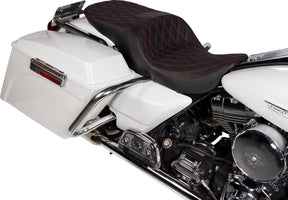 Drag Specialties Seats Seat Freedom Tour Bkdd W/Rd St SEATS-FOR HARLEY DRESSER/TOURI Drag Specialties