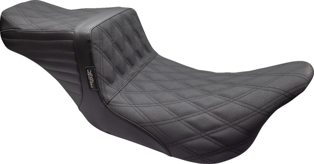 Le Pera Seat Tailwhip Double Diamond G SEATS-FOR HARLEY DRESSER/TOURI Le Pera
