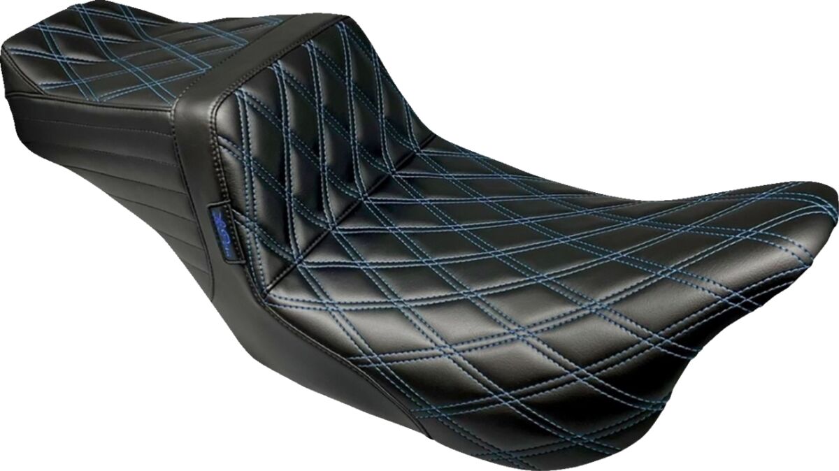 Le Pera Seat Tailwhip Double Diamond W SEATS-FOR HARLEY DRESSER/TOURI Le Pera