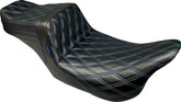 Le Pera Seat Tailwhip Double Diamond W SEATS-FOR HARLEY DRESSER/TOURI Le Pera
