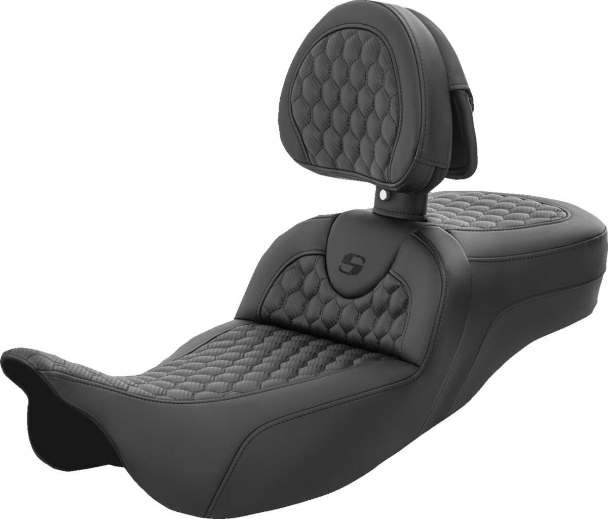 Roadsofa HC Extended Reach With Driver's Backrest Seat - 08-24 Touring Seat Saddlemen Default Title