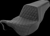 Saddlemen Step Up Hc Seat, Black Stitch - 08-24 Touring Seat Saddlemen