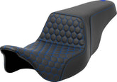 Step Up Hc Seat, Blue Stitch - 08-24 Touring Seat Saddlemen Default Title