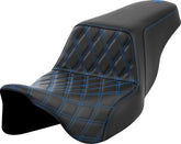 Step Up Front LS Seat, Blue Stitch - 08-24 Touring Seat Saddlemen Default Title