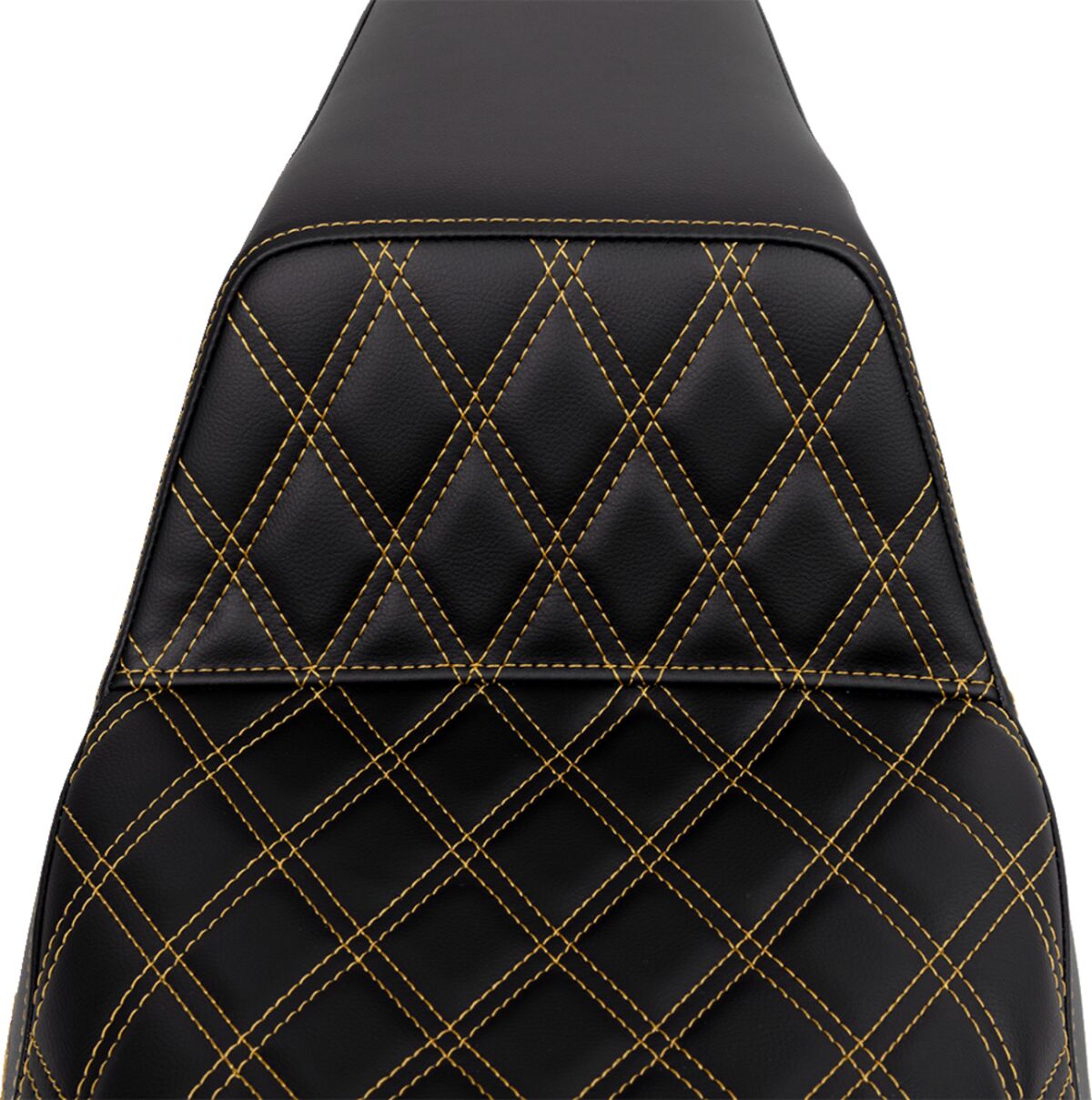 Step Up Front LS Seat, Gold Stitch - 08-24 Touring Seat Saddlemen