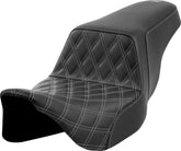 Step Up Front LS Seat, Gray Stitch - 08-24 Touring Seat Saddlemen Default Title
