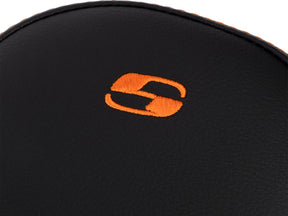 Step Up Front LS Seat, Orange Stitch - 08-24 Touring Seat Saddlemen
