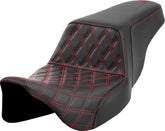 Step Up Front LS Seat, Red Stitch - 08-24 Touring Seat Saddlemen Default Title