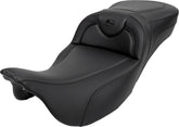 Roadsofa CF Extended Reach Seat, Black Stitch - 08-23 Touring Seat Saddlemen Default Title