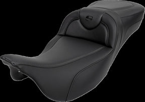 Saddlemen Roadsofa CF Extended Reach Seat, Black Stitch - 08-23 Touring Seat Saddlemen