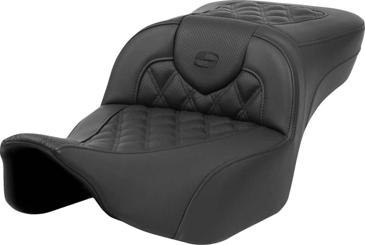 Roadsofa LS Extended Reach Seat, Black - 23+ Touring Seat Saddlemen Default Title