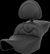 Saddlemen Roadsofa Extended Reach With Driver's Backrest Seat, Black - 23+ Touring Seat Saddlemen