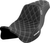 SDC Pro Series Performance Gripper Seat, White Stitch - 08-23 Touring Seat Saddlemen Default Title