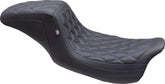 Mustang Seat Squareback 2 Up Dbl Diamond Sky Blue Thread Seat Mustang