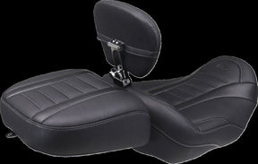 Mustang Seat Deluxe Touring Solo W/ Dbr Gun Metal Thread Seat Mustang