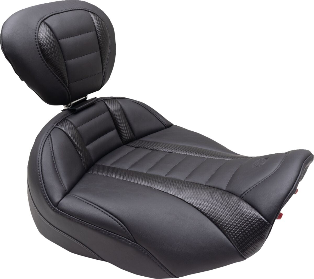 Mustang Seat Deluxe Touring Solo W/ Dbr Black Seat Mustang