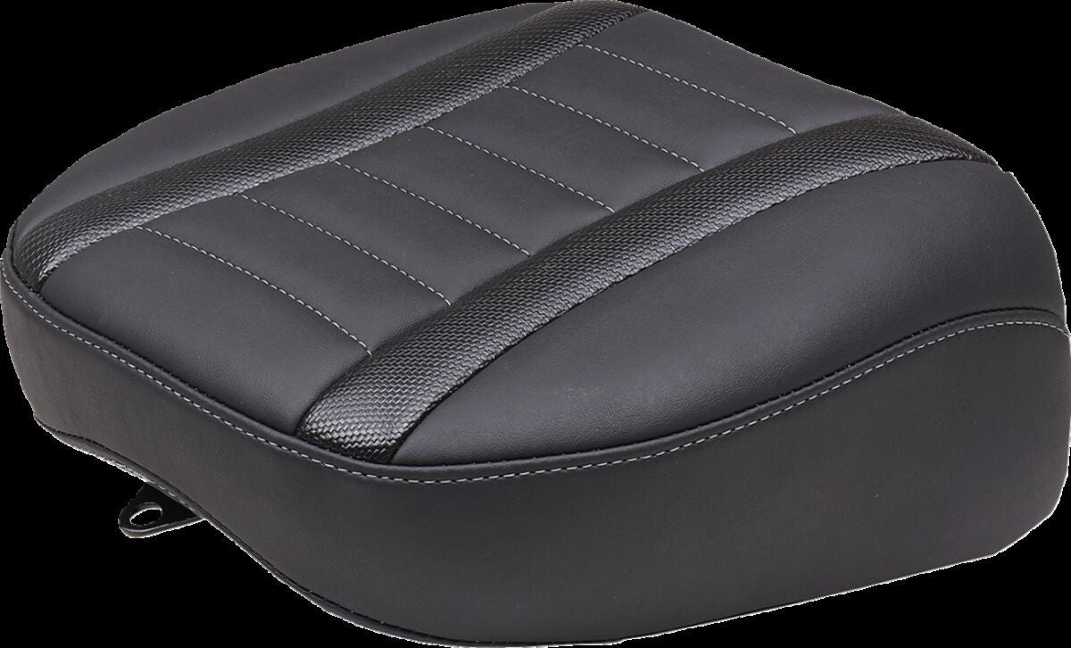 Mustang Seat Rear Deluxe Touring Gun Metal Thread Seat Mustang