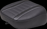 Mustang Seat Rear Deluxe Touring Gun Metal Thread Seat Mustang