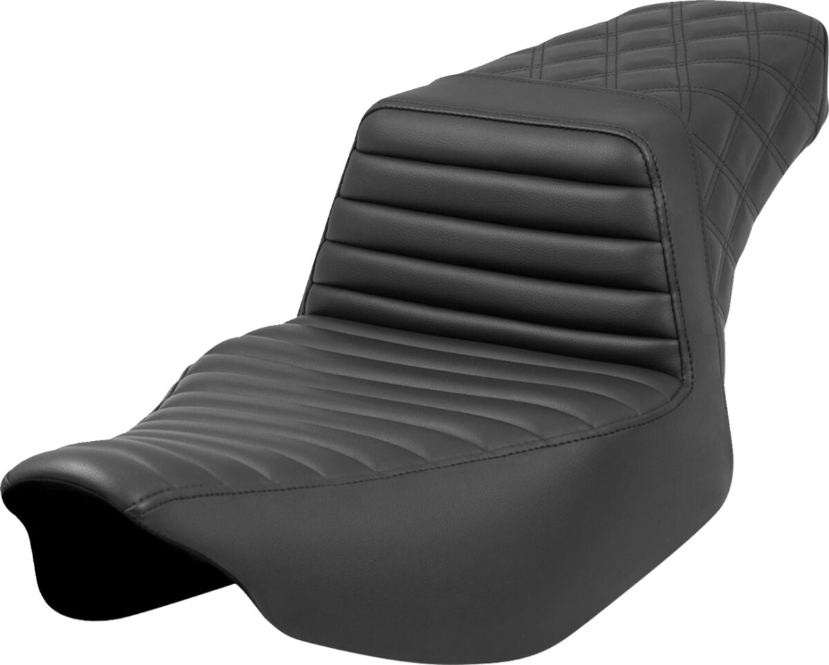 Saddlemen Step Up Front TR & Rear LS Extended Reach Seat - 08-24 Touring Seat Saddlemen