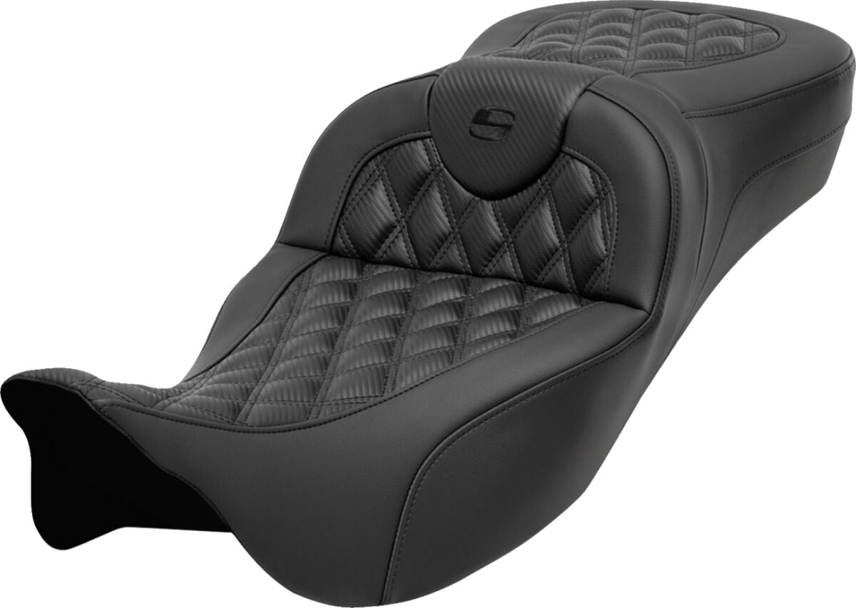 Roadsofa CF LS Extended Reach Seat - 08+ Touring Seat Saddlemen Default Title