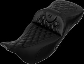 Saddlemen Roadsofa CF LS Heat Extended Reach Seat - 08-23 Touring Seat Saddlemen