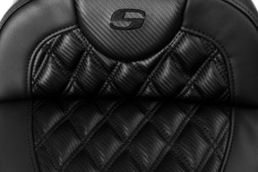 Roadsofa CF LS Heat Extended Reach Seat - 08-23 Touring Seat Saddlemen