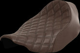 Saddlemen Renegade LS Solo Seat, Brown - 23+ Touring Seat Saddlemen