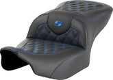 Roadsofa LS Seat, Blue Stitch - 23+ Touring Seat Saddlemen Default Title