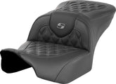 Saddlemen Roadsofa LS Seat, Gray Stitch - 23+ Touring Seat Saddlemen