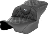 Roadsofa LS Seat, Silver Stitch - 23+ Touring Seat Saddlemen Default Title