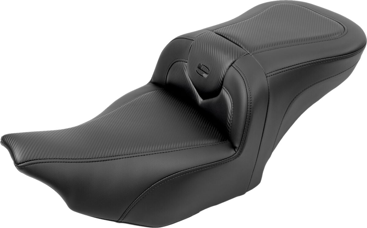 Roadsofa CF With Driver's Backrest Seat - 23+ Touring Seat Saddlemen