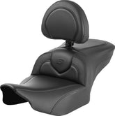 Saddlemen Roadsofa CF With Driver's Backrest Seat - 23+ Touring Seat Saddlemen