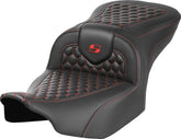 Saddlemen Roadsofa HC Seat, Red Stitch - 23+ Touring Seat Saddlemen