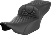 Roadsofa HC Extended Reach Seat, Black Stitch - 23+ Touring Seat Saddlemen Default Title