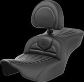 Saddlemen Roadsofa CF TR With Driver's Backrest Seat - 23+ Touring Seat Saddlemen