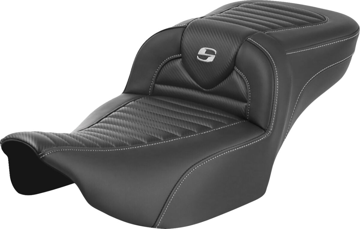 Roadsofa Extended Reach CF TR Seat - 23+ Touring Seat Saddlemen Default Title