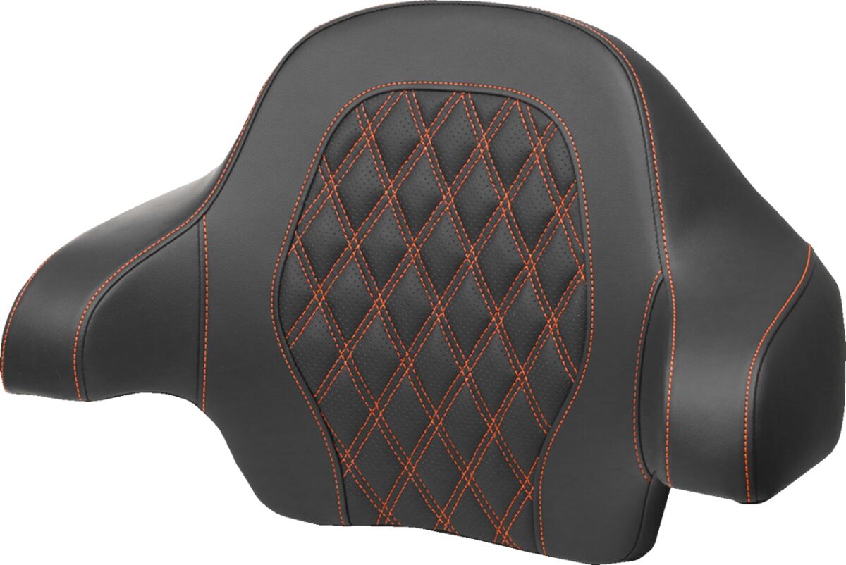 Saddlemen Tour Pak Pad Ls Orange Stitch SEATS-FOR HARLEY DRESSER/TOURI Saddlemen