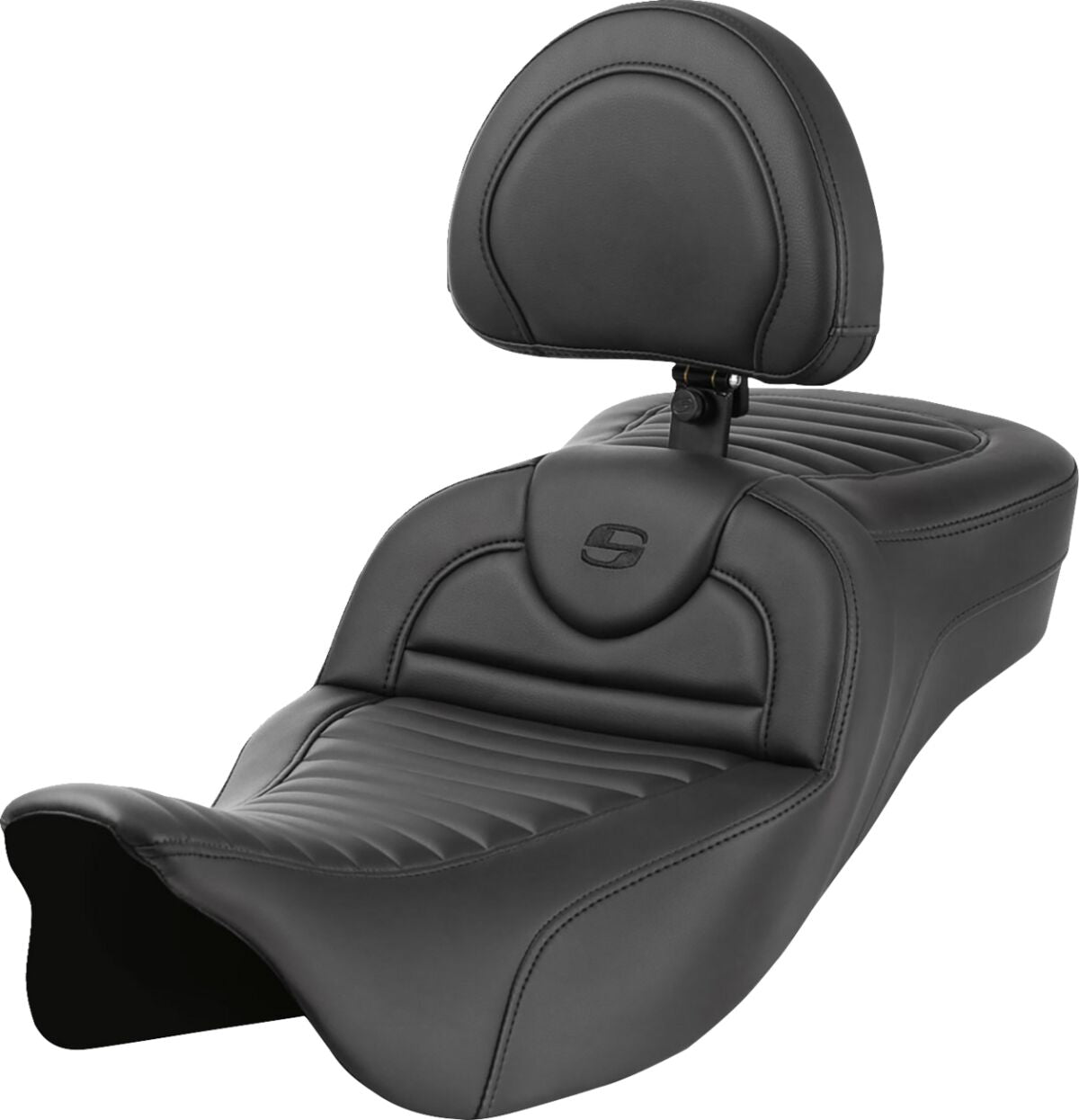 Roadsofa Extended Reach TR With Driver's Backrest Seat - 08+ Touring Seat Saddlemen Default Title