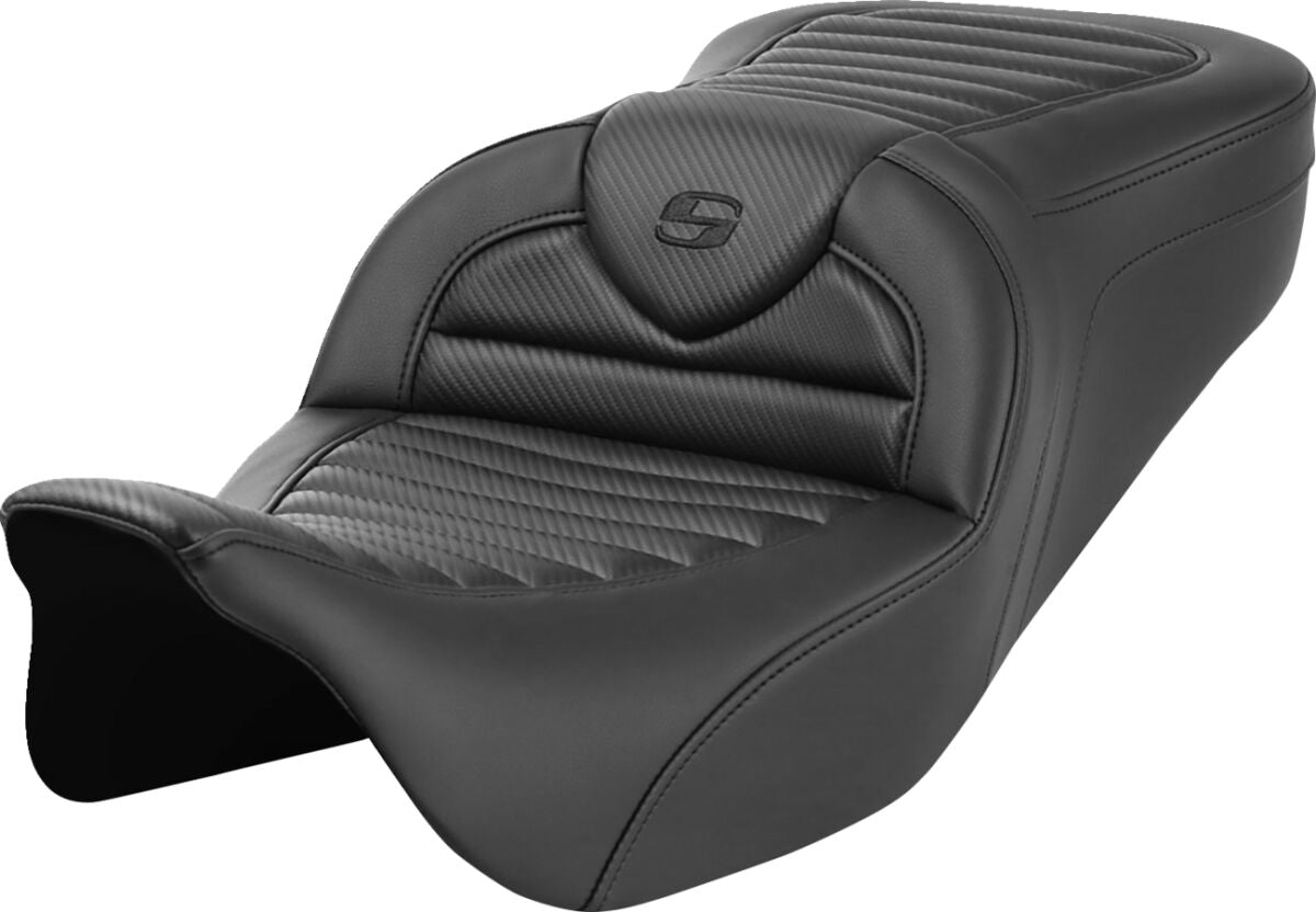 Saddlemen Roadsofa TR CF Seat - 08+ Touring Seat Saddlemen