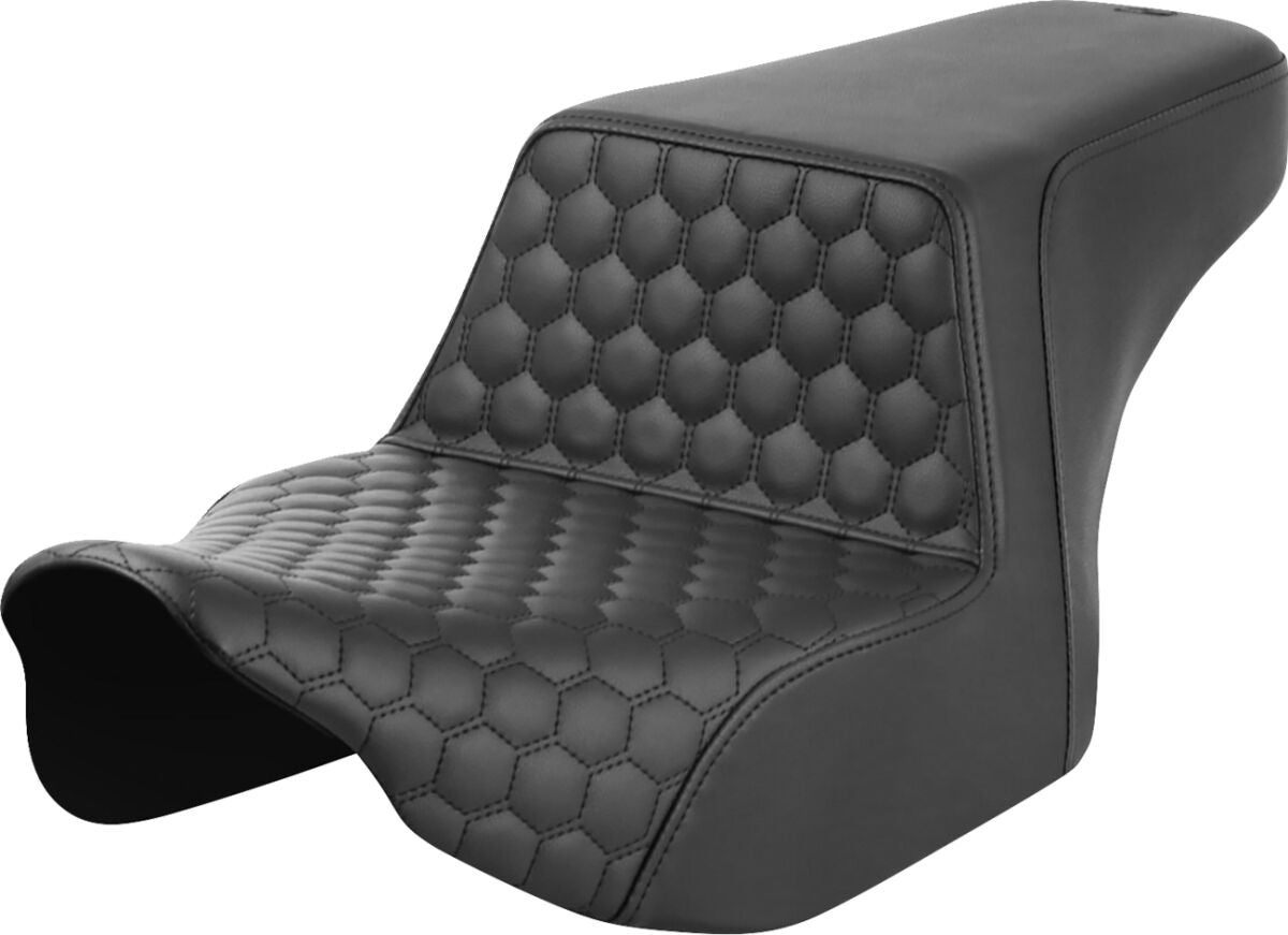 Step Up HC Seat, Black Stitching - 23+ Touring Seat Saddlemen Default Title