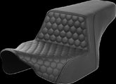 Saddlemen Step Up HC Seat, Black Stitching - 23+ Touring Seat Saddlemen