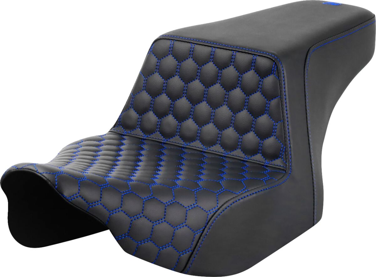 Step Up HC Seat, Blue Stitching - 23+ Touring Seat Saddlemen Default Title