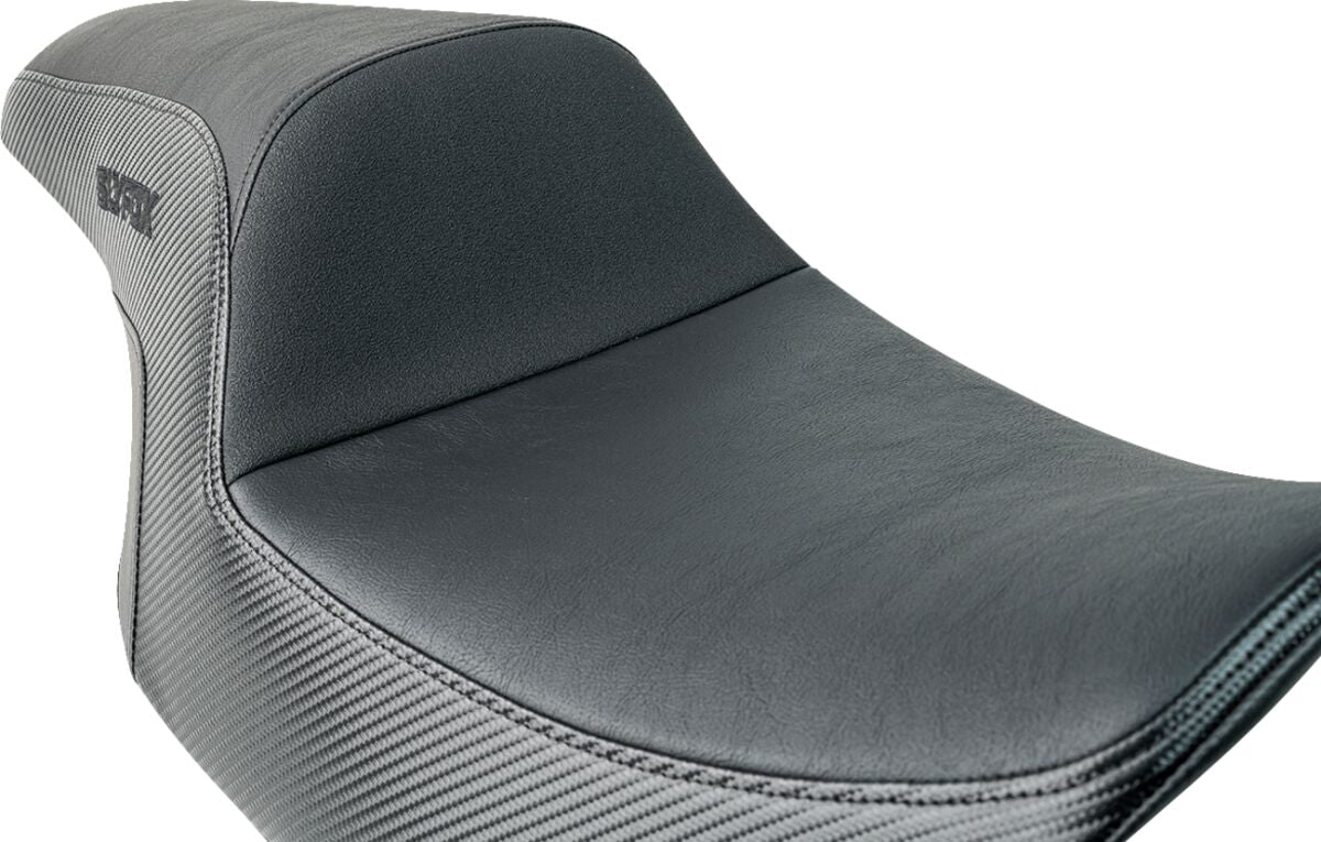 The Drifter Seat, Black Logo - 23-24 Touring Seat Slyfox Performance