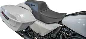 The Drifter Seat, Black Logo - 23-24 Touring Seat Slyfox Performance