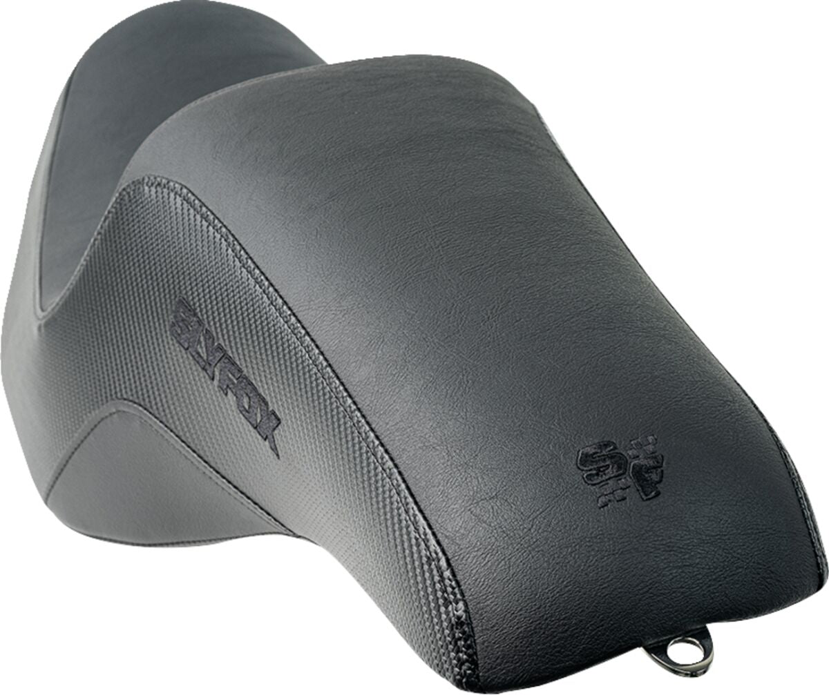 The Drifter Seat, Black Logo - 23-24 Touring Seat Slyfox Performance