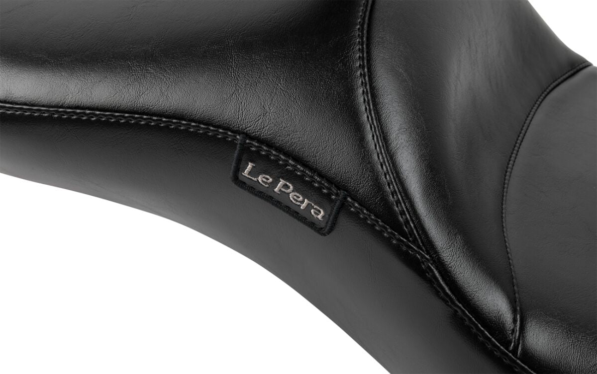 Le Pera Maverick Daddy Long Legs Backrest Smooth Seat - 23+ Touring Seat Le Pera