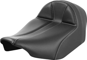 Saddlemen Dominator Extended Reach Solo Backrest Ready - 23+ Touring Seat Saddlemen