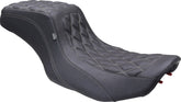 Mustang Seat Squareback Ddiamond Black Gm Thread Seat Mustang