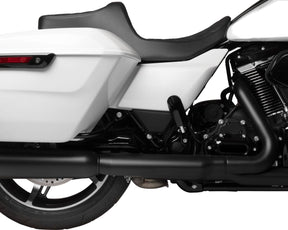 Drag Specialties Seats Seat Predator 3 Double Diamond Black Vinyl Touring Seat Drag Specialties
